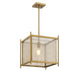 Savoy House - 7-3801-1-322 - One Light Pendant - Jacobs - Warm Brass