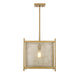 Savoy House - 7-3801-1-322 - One Light Pendant - Jacobs - Warm Brass