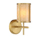 Savoy House - 9-2055-1-322 - One Light Bathroom Vanity - Camden - Warm Brass