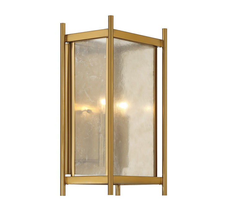 Savoy House - 9-3800-2-322 - Two Light Wall Sconce - Jacobs - Warm Brass