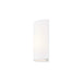 Justice Designs - FAB-5945-WHTE - One Light Wall Sconce - Textile